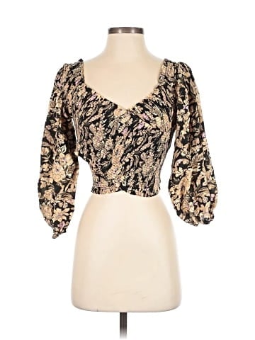 Free People 3/4 Sleeve T-Shirt (view 1)