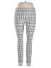 Theory Houndstooth White Leggings Size 12 - photo 1