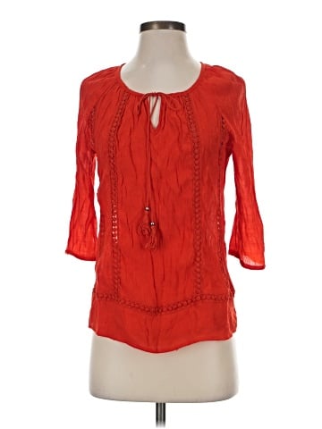 Unique Spectrum 3/4 Sleeve Blouse (view 1)