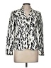 Zanella Platinum Print Ivory Blazer Size 6 - photo 1