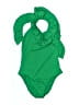 Maje Solid Green One Piece Swimsuit Size 2 - photo 1