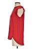 Ann Taylor LOFT 100% Polyester Red Short Sleeve Top Size S - photo 5