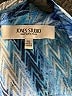 Jones Studio 100% Polyester Blue Sleeveless Blouse Size XL - photo 7