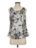 Coldwater Creek 100% Polyester Gray Sleeveless Blouse Size S (petite) - photo 1