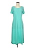 Koret Solid Teal Casual Dress Size M - photo 1
