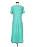 Koret Solid Teal Casual Dress Size M - photo 2