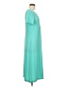 Koret Solid Teal Casual Dress Size M - photo 4