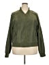 Assorted Brands Solid Green Jacket Size 2X - photo 1