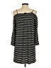 Joyce Black 3/4 Sleeve Top Size S - photo 2