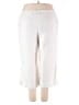 J.Jill 100% Linen White Linen Pants Size Lg Petite - photo 2