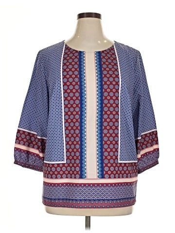 Talbots 3/4 Sleeve Blouse (view 1)