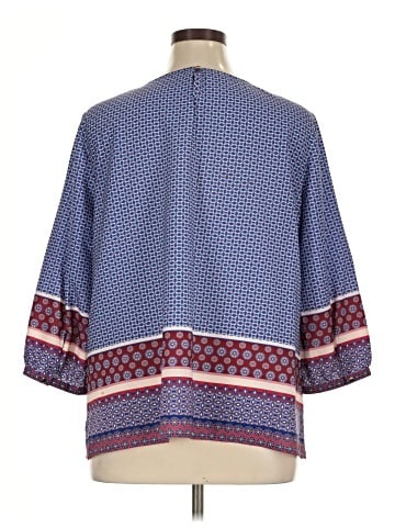 Talbots 3/4 Sleeve Blouse (view 2)