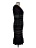 Max Studio Stripes Black Casual Dress Size L - photo 4