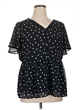 Lane Bryant Short Sleeve Blouse