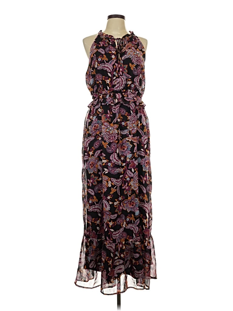 Pre-owned Aqua Casual Dress In Purple