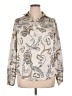 Rafaella 100% Polyester Paisley Ivory Long Sleeve Blouse Size XL - photo 1