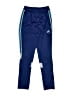 Adidas 100% Polyester Blue Track Pants Size 11-12Y - photo 1