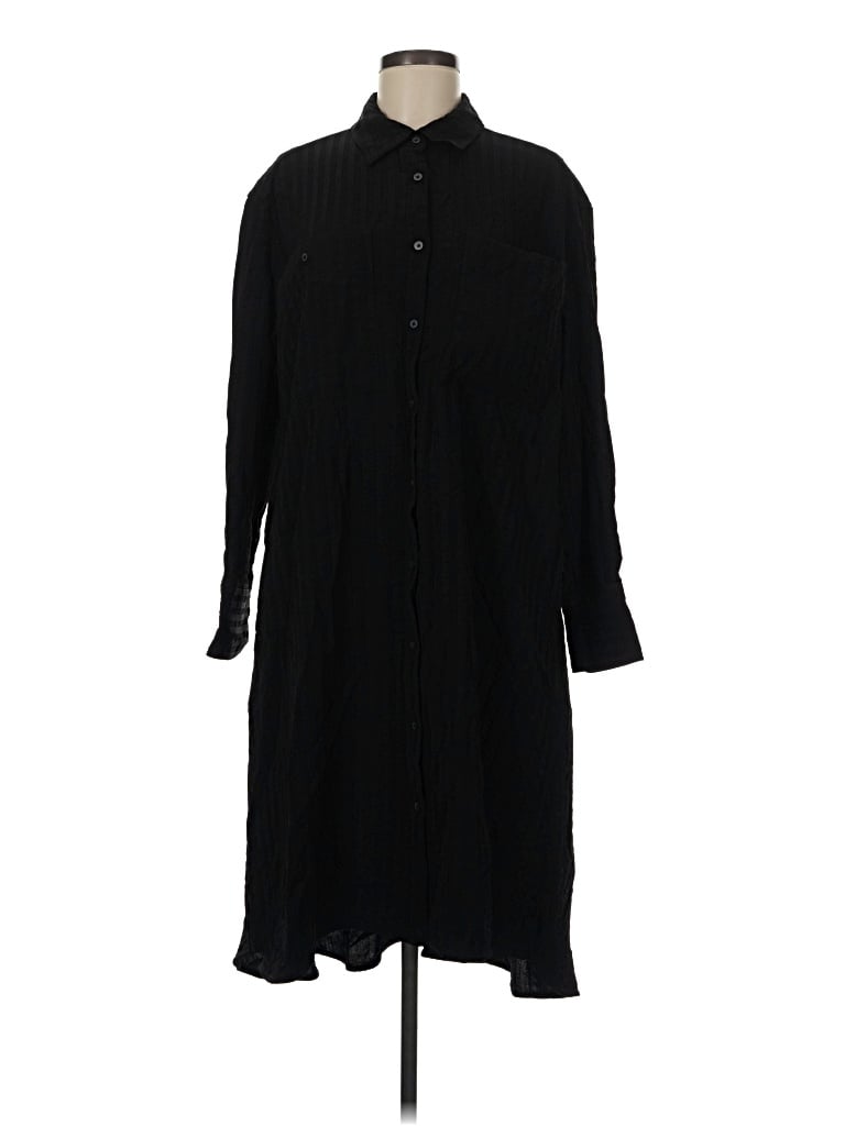 Pre-owned Everlane Casual Dress In Black