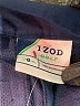 Izod Golf 100% Polyester Solid Blue Dress Pants Size 8 - photo 7