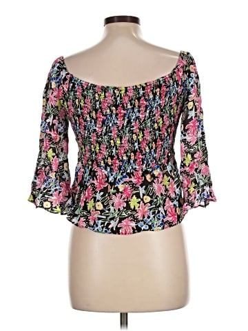 Ecru 3/4 Sleeve Blouse (view 2)