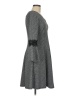 Elle Tweed Gray Casual Dress Size M - photo 4