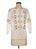 Talbots Ivory 3/4 Sleeve Blouse Size S (petite) - photo 1
