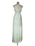 BCBGMAXAZRIA 100% Polyester Yellow Cocktail Dress Size 12 - photo 1