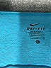 Nike 100% Recycled Polyester Teal Active T-Shirt Size L - photo 7