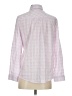 Joy Joy Checkered-gingham Pink Long Sleeve Blouse Size S - photo 2