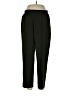 Ann Taylor LOFT Solid Black Casual Pants Size L - photo 1
