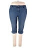 Gloria Vanderbilt Color Block Blue Jeans Size 16 - photo 1