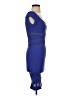 Bebe Blue Cocktail Dress Size S - photo 4