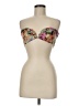 Boys + Arrows Floral Tan Tank Top Size M - photo 1