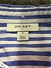 On 34th 100% Cotton Stripes Blue Long Sleeve Button-Down Shirt Size S - photo 7