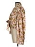 Unbranded 100% Polyester Brown Long Sleeve Blouse Size L - photo 5