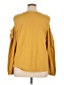 retrology Yellow Gold Long Sleeve Top Size XL - photo 2