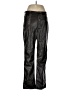 Gap 100% Polyester Black Faux Leather Pants Size 31 waist - photo 1