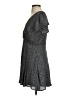 Mi ami 100% Polyester Polka Dots Gray Casual Dress Size S - photo 5