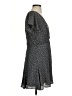 Mi ami 100% Polyester Polka Dots Gray Casual Dress Size S - photo 4