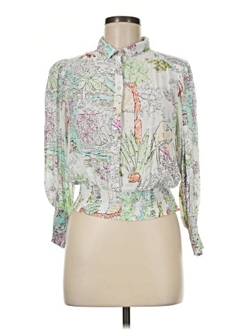 Maeve by Anthropologie Long Sleeve Blouse (view 1)