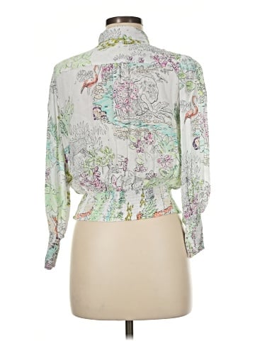 Maeve by Anthropologie Long Sleeve Blouse (view 2)