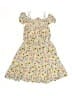 Unbranded Floral Yellow Orange Dress Size 12 - photo 1