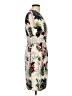 Unbranded 100% Polyester Tropical Ivory Cocktail Dress Size L - photo 4
