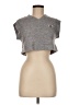 BDG Gray Short Sleeve Turtleneck Size M - photo 1