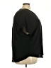 Maurices 100% Polyester Black Short Sleeve Blouse Size 24 (3) - photo 4