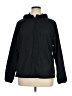 Asics 100% Polyester Solid Black Windbreaker Size XL - photo 1