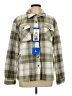 Sage Collective 100% Polyester Plaid Green Jacket Size L - photo 1