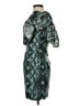 Baum Und Pferdgarten Argyle Teal Cocktail Dress Size M - photo 5