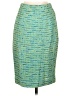 St. John Couture Tweed Green Formal Skirt Size 2 - photo 2