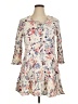 Mudd 100% Rayon Floral Ivory Casual Dress Size XL - photo 1